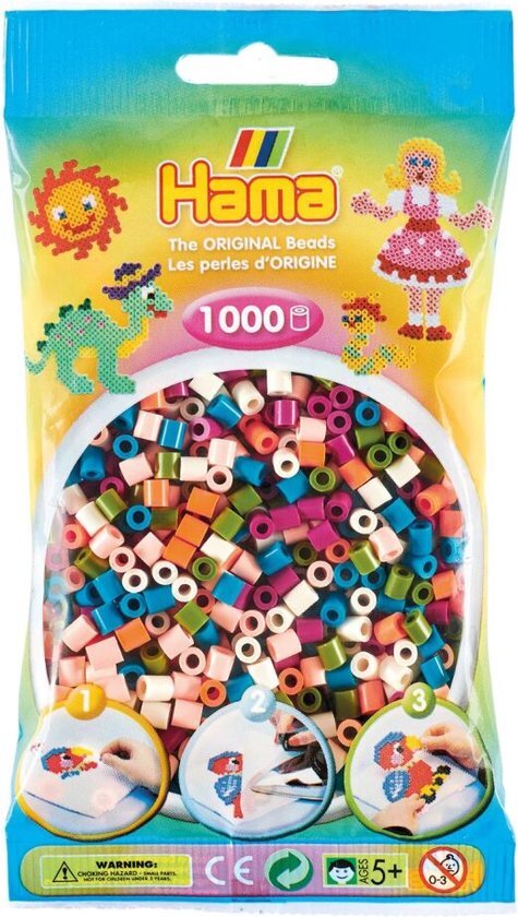 Hama Strijkkralen Mixed 1000 Stuks