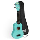 Mad About SU8 Sopran-Ukulele Lichtblauw met Gigbag