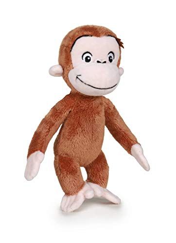 Famosa Softies - Curious George Pluche, meerkleurig, 8410779682116