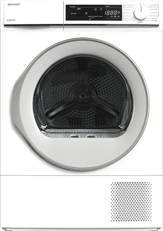 Sharp KDNHA8S6GW21BX Warmtepompdroger 8kg A++