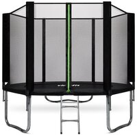 VirtuFit Trampoline met Veiligheidsnet - Zwart - 305 cm