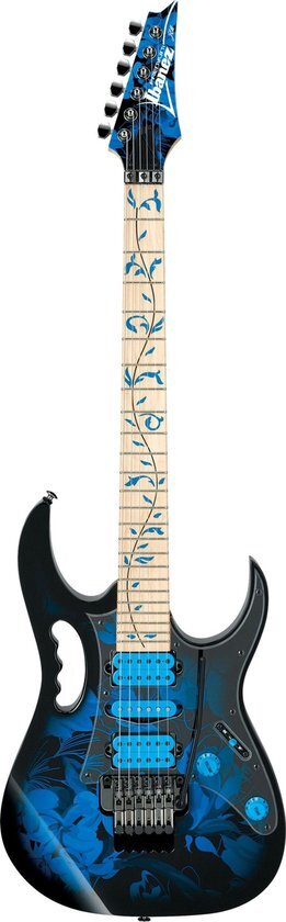 Ibanez JEM77P-BFP JEM Steve Vai Premium Blue Floral Pattern