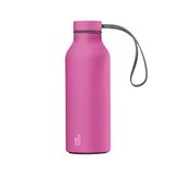 con-tatto Fles thermosfles met 3 wanden van staal en koper – koude dranken 25 uur en 15 uur warm – hoofdband en deksel voor sportdeksel inbegrepen! (Pink Ladies)