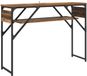 vidaXL Consoltabel Oud Hout Bewerkt hout 105x30x75cm