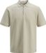JACK&JONES JJEAUSTIN ZIP POLO SS NOOS Heren Polo XS Moonbeam