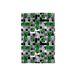 MINECRAFT Officiële fleece deken | Scribble Design omkeerbare 2-zijdige super zachte warme plaid