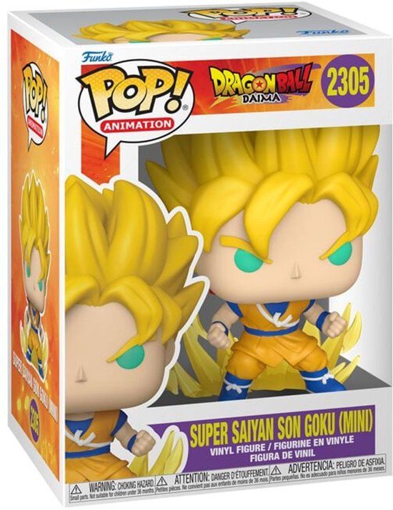 Funko Pop! Dragon Ball Super Saiyan Son Goku (Mini) Vinyl Figuur