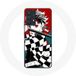 Maniacase Etui voor Samsung Galaxy A13 5G Tanjiro Demon Slayer Kimetsu no Yaiba Anime