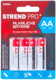 Strend Pro Piles alcalines AA (LR6) - 4 pièces
