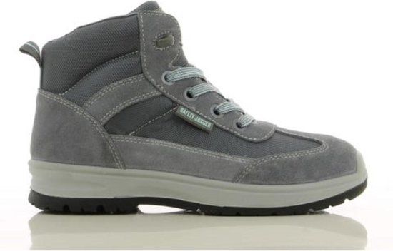 Safety Jogger Botanic Hoog S1P - Donkergrijs - Maat 36 - Veiligheidsschoenen voor Dames