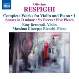 Complete Naxos Massimo Bianchi Emy Bernecoli - Complete Works For Violin And Piano . 1: Cinque Pe (CD)