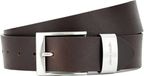 PIERRE CARDIN leren heren riem - bruin