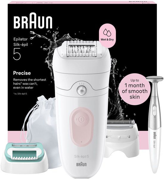 Braun Silk·épil 5 - Wet&Dry Epilator - 5-251 - Roze