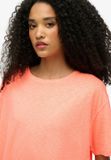 Superdry Studios Dropped Shoulder T-shirt Met Korte Mouwen Oranje XS Vrouw