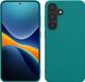 kwmobile hoesje geschikt voor Samsung Galaxy S24 - Back cover in mat petrol