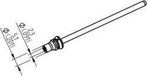 Ersa 0742ED2351H/SB Desoldeerpunt Conisch