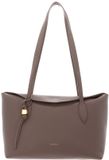 Coccinelle Lidia Suede Bim - Schoudertas 31 cm (warm taupe)