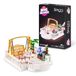 MINI BRANDS -SPACES-SERIE 1 TUIN-DAK TUIN | DIY Mini Spaces bouwset, tuinscène op het dak, 88 delen, minifiguren tentoonstellen, cadeau voor verzamelaars