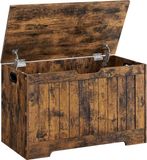VASAGLE Schoenenbank, Opbergbank, Zitkist, Vintage Bruin, 40 x 76 x 48 cm