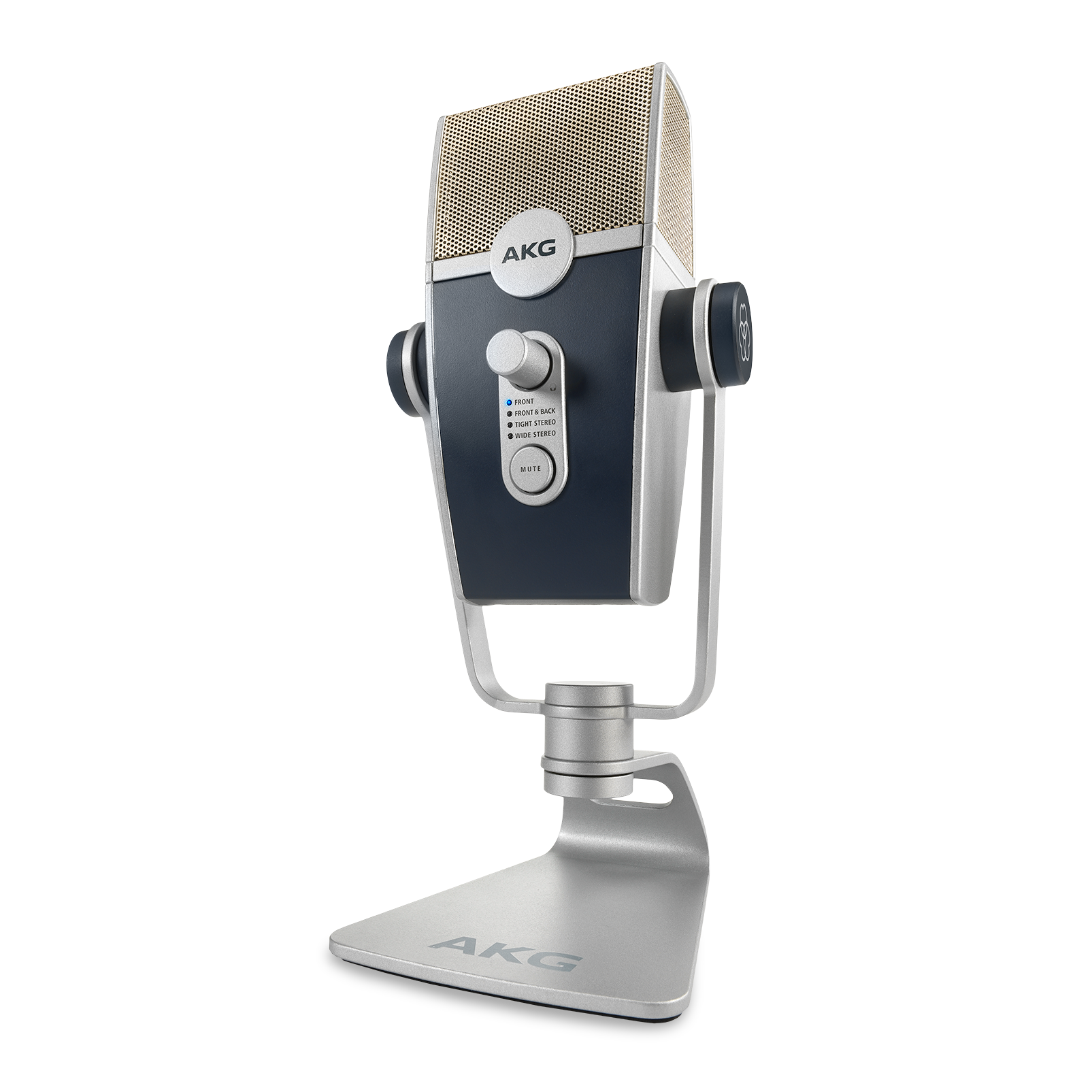 AKG Lyra - USB Condensator Microfoon - Grijs/Zilver