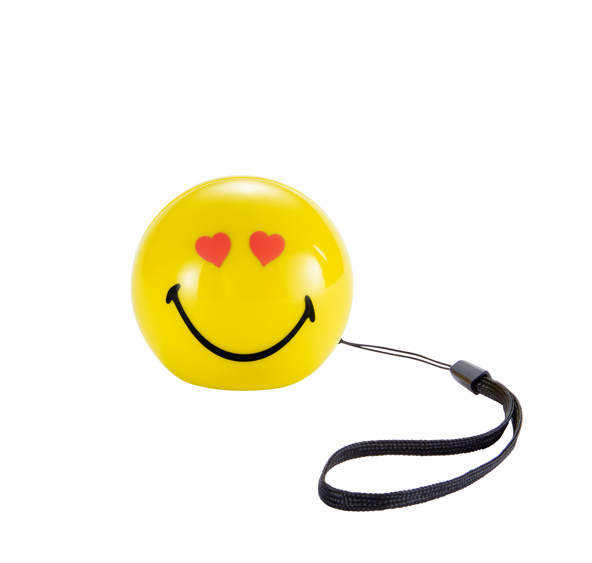 BigBen Draagbare Bluetooth Speaker - Smiley in Love - Geel