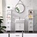 Parya Home Armoire de salle de bain haute