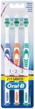 Oral-B - Classic 123 Tandenborstels - Medium - 3 Stuks