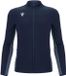Macron Sweatshirt zippé intégral Record 3D bleu marine XXS Polyester Unisexe Fitness & Entraînement Adultes Printemps/Été 2023