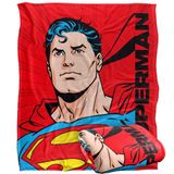 Superman Silky Touch superzachte plaid 152 x 127 cm