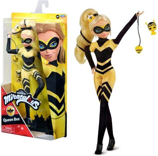 Miraculous Queen Bee Fashion Doll - 10.5" Collectible Figurine