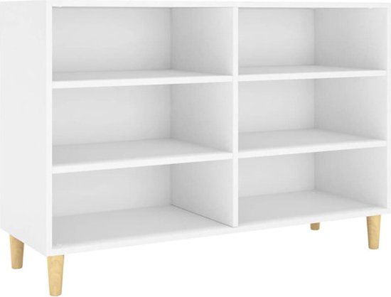 VidaXL Dressoir Wit Hout 103,5x35x70 cm