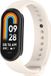 Strap-it siliconen bandje - Geschikt voor Xiaomi Smart Band 11 / Smart Band 10 / Smart Band 9 / Smart Band 8 (sterrenlicht)