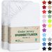 NatureMark Jersey hoeslaken set van 2, 100% katoen, 70x140cm, wit