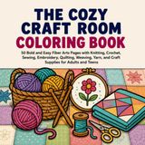 The Cozy Craft Room Coloring Book