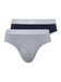 Hanro Slip 'Essentials' blauw / grijs gemêleerd