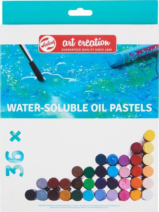 Talens Art Creation Wateroplosbare Oliepastels Set 36 - Assorti