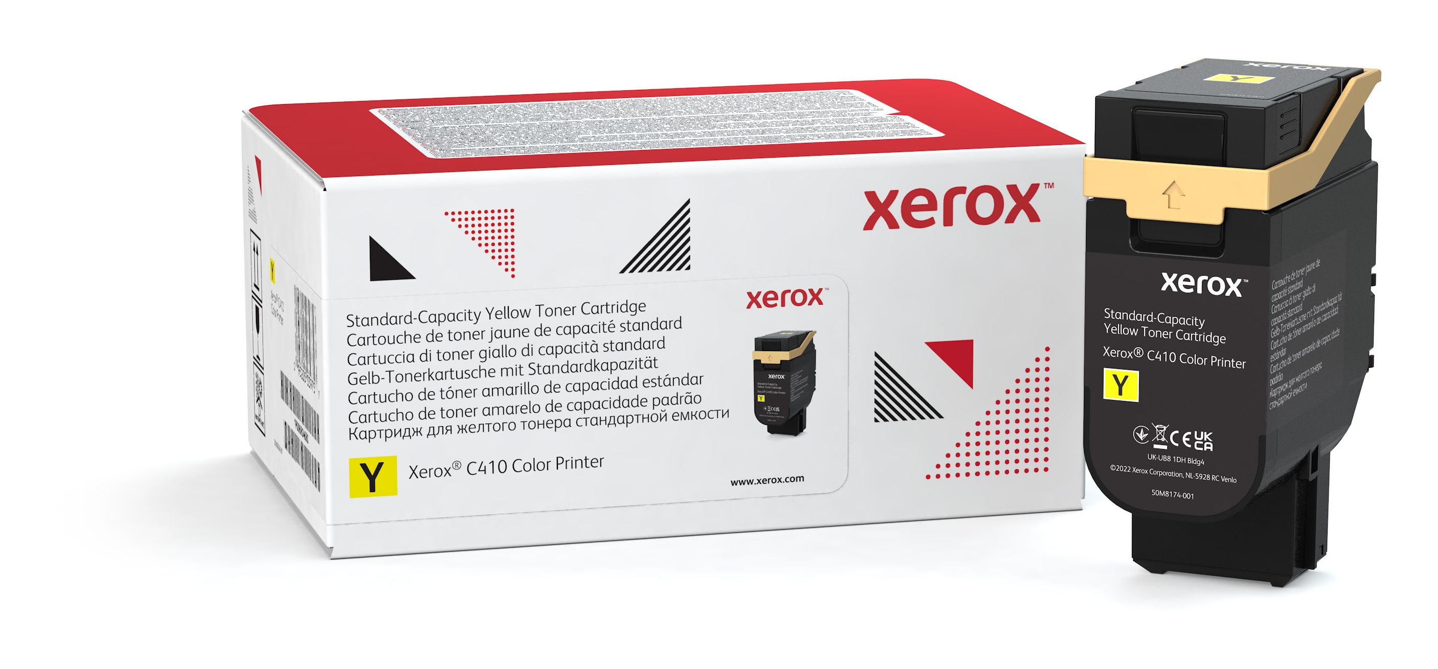 Xerox VersaLink C410/C415 Yellow Toner Cartridge (2,000 pages) - Original