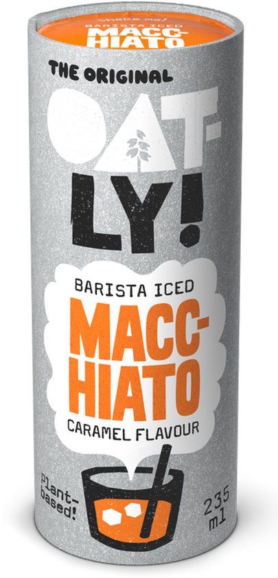 Oatly Barista Iced Macchiato Caramel Flavour 235ML