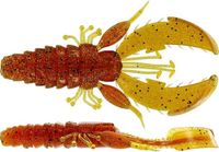 Westin CreCraw Creaturebait - Motoroil Pepper - 8.5cm - 7g - 5 pièces - Orange