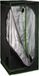 Relaxdays kweektent - 180 x 80 x 80 cm - reflectiefolie binnenin - verduisterend - zwart-groen
