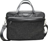 Esquire Recycled Life Business Bag Black Zwart Laptoptas