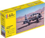 Heller Modelbouwpakket Vliegtuigen - 56279 T-28 Fennec/Trojan - Frans-Amerikaans Trainings- en Licht Aanvalsvliegtuig - Starter Kit Plastic - 1:72 - Modelbouw