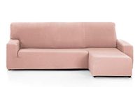 Martina Home Túnez, chaise longue, korte hoek gedeelte rechts, zalm (vooraanzicht)