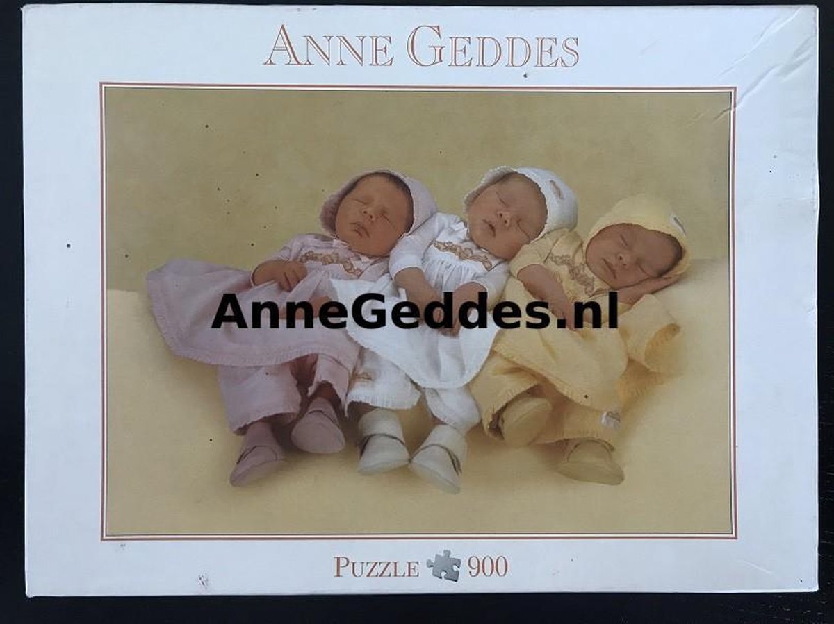 anne geddess Anne Geddes - 57638 – puzzel / puzzle / legpuzzel – Blatz – Drie slapende meisjes – 500 stukjes