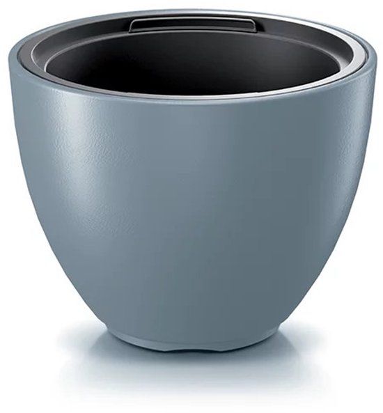 Prosperplast Heos Plantenpot - Kunststof - Lichtgrijs - D57 x H43 cm - Met Binnenpot - Tuin Potten