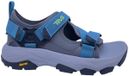Teva M Grandview Max Sandalen-Wandelsandalen-Dichte Hiel-Grijs Met Blauw