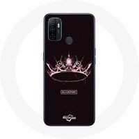 Blackpink Hoesje voor Oppo A53 Blackpink Roze Logo Poster Het Album Maniacase