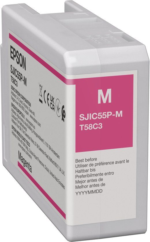 Epson SJIC55(M) Magenta Originele Inktcartridge