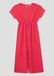s.Oliver Jumpsuit Koraalrood Kinderen Polyester Ronde Hals Effen - Maat 104