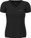 Guess T-shirt dames New Vn Mini Logo Zwart Katoen V-hals Korte mouw Regular Fit XL